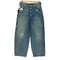 エムエムシックスメゾンマルジェラ MM6 Maison Margiela ペンキ ボタンフライ ワイド デニム パンツ レディース 16Y
