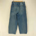 エムエムシックスメゾンマルジェラ MM6 Maison Margiela ペンキ ボタンフライ ワイド デニム パンツ レディース 16Y