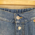 エムエムシックスメゾンマルジェラ MM6 Maison Margiela ペンキ ボタンフライ ワイド デニム パンツ レディース 16Y