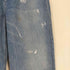 エムエムシックスメゾンマルジェラ MM6 Maison Margiela ペンキ ボタンフライ ワイド デニム パンツ レディース 16Y