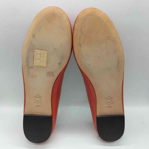 トリーバーチ TORY BURCH ロゴチャーム リボン バレエシューズ レディース 5 1/2 M