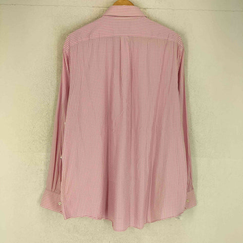 ローレンラルフローレン LAUREN RALPH LAUREN ギンガムチェック レギュラーフィット パフォーマンスステッチ シャツ メンズ import:XL