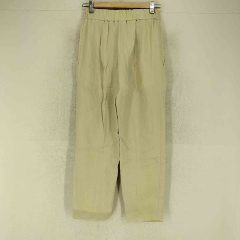 CYCLAS 日本製 リネン スラックス レディース JPN:34