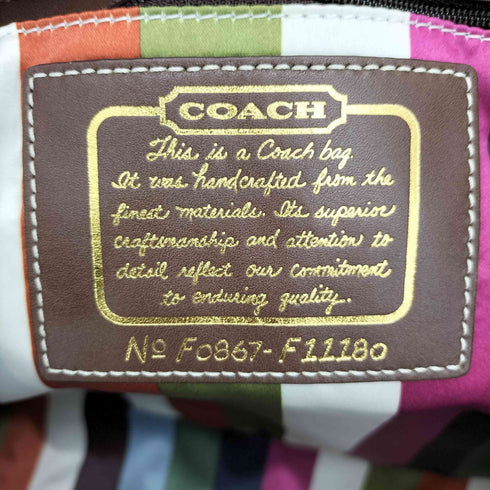 コーチ COACH デニム レザー シグネチャー トートバッグ レディース