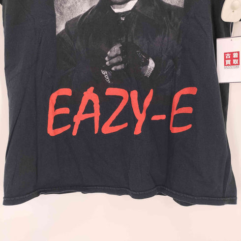 ラッパー 人物 プリント半袖Tシャツ メンズ L