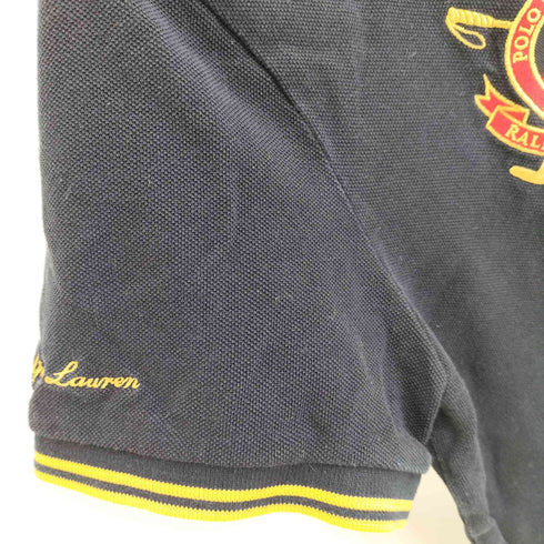 ポロラルフローレン POLO RALPH LAUREN CUSTOM SLIM FIT ビッグポニー 刺繍 ナンバリング ポロシャツ メンズ import:S