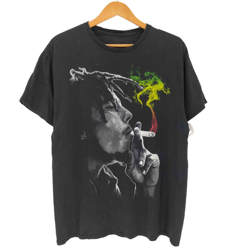 ザイオン ZION アーティスト 人物 プリント半袖Tシャツ メンズ L