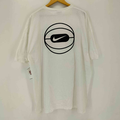 ナイキ NIKE 白タグ USA製 両面プリント半袖クルーネックTシャツ メンズ import:XXL