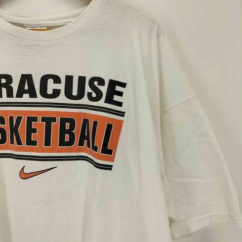 ナイキ NIKE 白タグ USA製 両面プリント半袖クルーネックTシャツ メンズ import:XXL