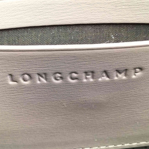 ロンシャン LONGCHAMP ロゴストラップ レザー L字 ミニ ラウンドジップ財布 レディース