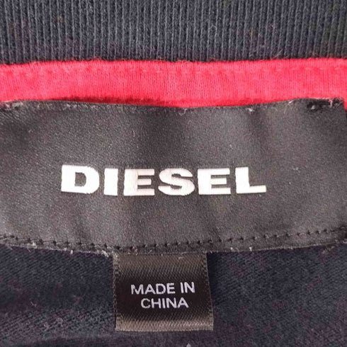 ディーゼル DIESEL ロゴ プリント ポロシャツ メンズ import:S