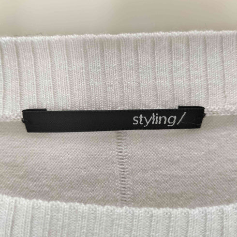 スタイリング styling ドルマンニットプルオーバー レディース FREE