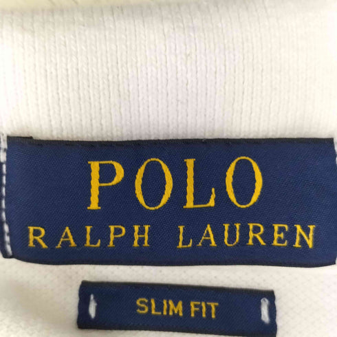 ポロラルフローレン POLO RALPH LAUREN SLIM FIT ポロベア 刺繍 ポロシャツ メンズ import:M