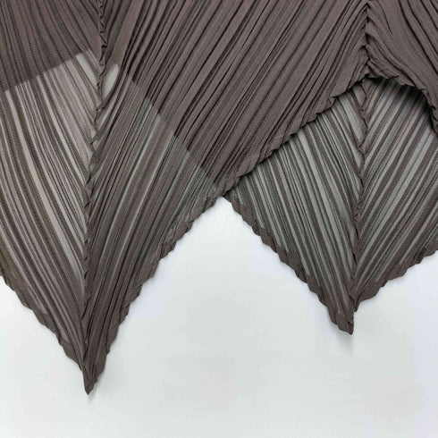 プリーツプリーズイッセイミヤケ PLEATS PLEASE ISSEY MIYAKE アシメ プリーツ ストール レディース