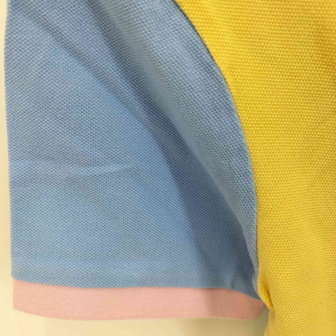 ポロラルフローレン POLO RALPH LAUREN CUSTOM SLIM FIT ビッグポニー 刺繍 マルチカラー ポロシャツ メンズ import:S