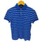 ポロラルフローレン POLO RALPH LAUREN CUSTOM SLIM FIT マルチポニー 刺繍 ボーダー ポロシャツ メンズ import:XS