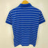 ポロラルフローレン POLO RALPH LAUREN CUSTOM SLIM FIT マルチポニー 刺繍 ボーダー ポロシャツ メンズ import:XS