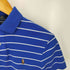 ポロラルフローレン POLO RALPH LAUREN CUSTOM SLIM FIT マルチポニー 刺繍 ボーダー ポロシャツ メンズ import:XS
