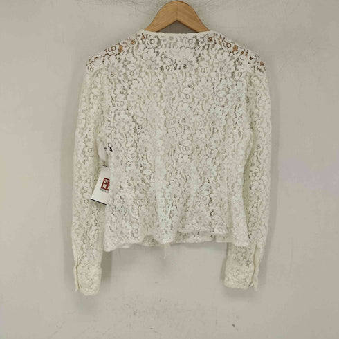 ザラ ZARA レースラップジャケット レディース import:M
