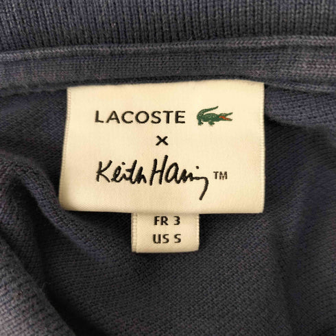 ラコステ LACOSTE コラボ グラフィック プリント ポロシャツ メンズ import:S