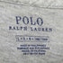 ポロラルフローレン POLO RALPH LAUREN 染み込み 三段 プリント 半袖 Tシャツ メンズ L