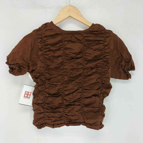 アダムエロペ Adam et Rope 25SS サステナブル シャーリングTEE レディース FREE
