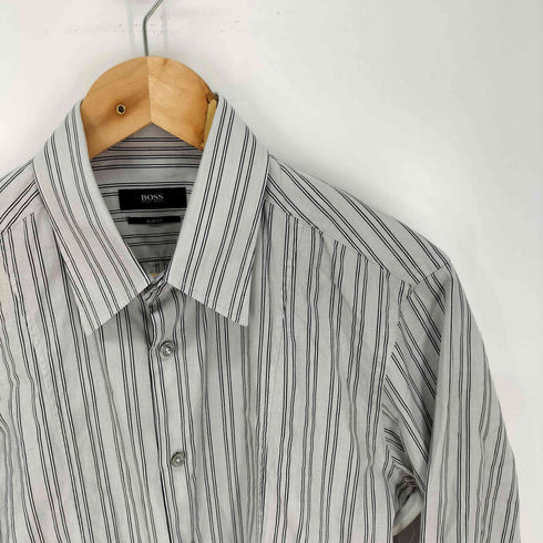 ヒューゴボス HUGO BOSS スリムフィット ドレスシャツ メンズ import:M
