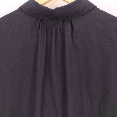 フリークスストア FREAKS STORE 26ss 麻タッチ 襟付き 半袖 シャツワンピース レディース JPN:M