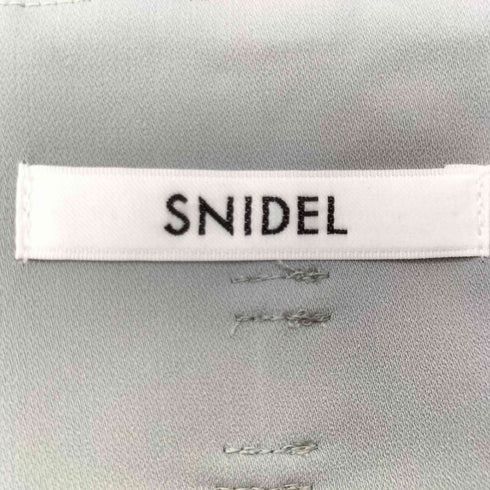 スナイデル snidel ハイウエストサイドプリーツワイドパンツ レディース JPN:0