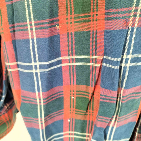 ラルフローレン RALPH LAUREN SLIM FIT チェック ポニー刺繍 長袖 ボタンダウン シャツ メンズ M