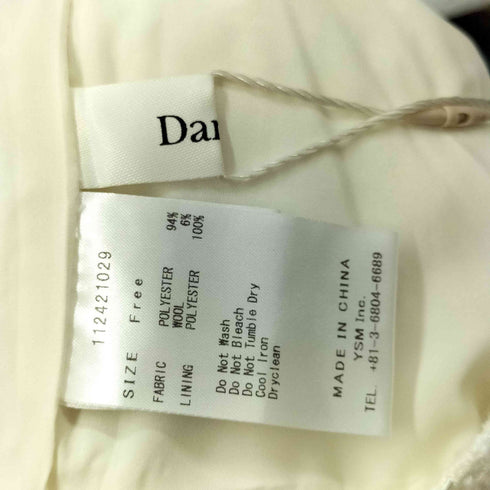 ダーリッチ Darich パフスリーブオフショルツイードトップス レディース FREE