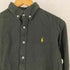 ラルフローレン RALPH LAUREN インド製 CUSUTOM FIT ポニー刺繍 長袖 ボタンダウン シャツ レディース S