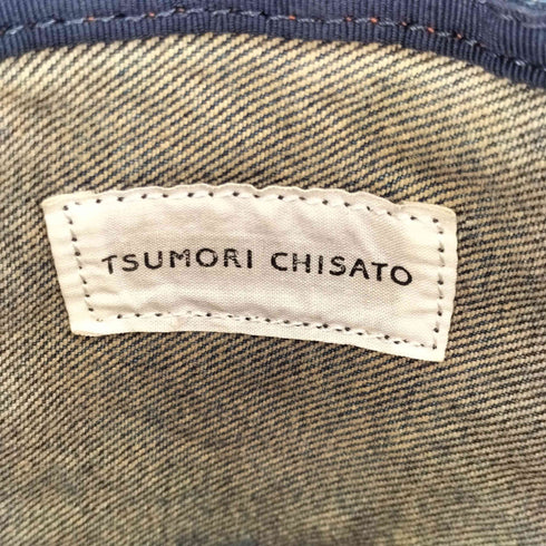 ツモリチサト TSUMORI CHISATO Y2K デザイン デニム トートバッグ レディース