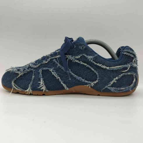 マークジェイコブス MARC JACOBS The 72 Spring Sneaker フリンジ デニム レディース EUR:36