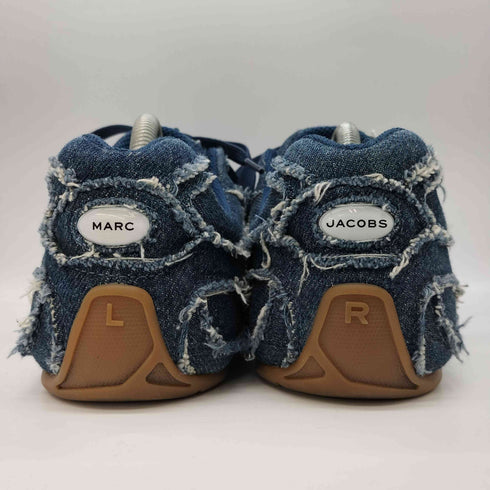 マークジェイコブス MARC JACOBS The 72 Spring Sneaker フリンジ デニム レディース EUR:36