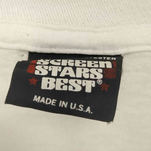 スクリーンスターズ SCREEN STARS 90s USA製 Original Mazzolas Bakery クルーネック 半袖 プリントTシャツ メンズ import:XL