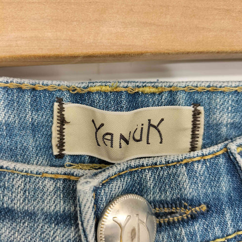ヤヌーク YANUK KAY リラックスドスリム デニムパンツ レディース 23