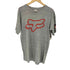 フィックス fox USA製 クルーネック 半袖 ロゴプリントTシャツ メンズ import:M