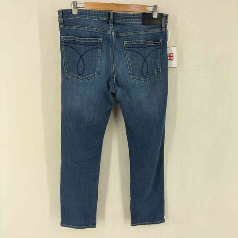 カルバンクラインジーンズ Calvin Klein Jeans SLIM AJUSTE ロゴ刺繍 スキニー デニムパンツ メンズ W36×L30