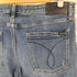 カルバンクラインジーンズ Calvin Klein Jeans SLIM AJUSTE ロゴ刺繍 スキニー デニムパンツ メンズ W36×L30