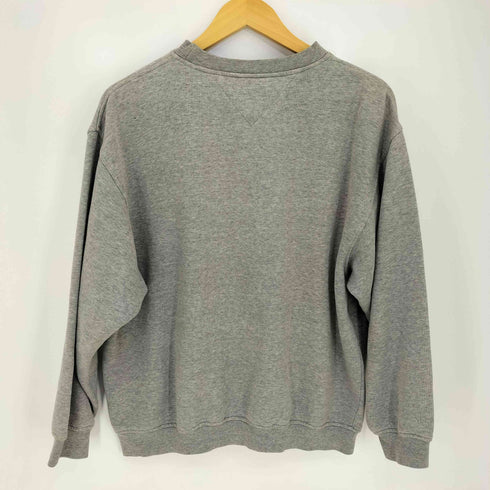 トミーヒルフィガー TOMMY HILFIGER 00s アイコン ロゴ プリント クルーネック スウェット メンズ import:M