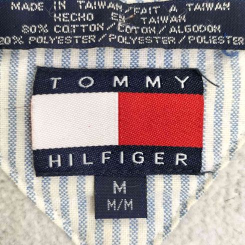 トミーヒルフィガー TOMMY HILFIGER 00s アイコン ロゴ プリント クルーネック スウェット メンズ import:M