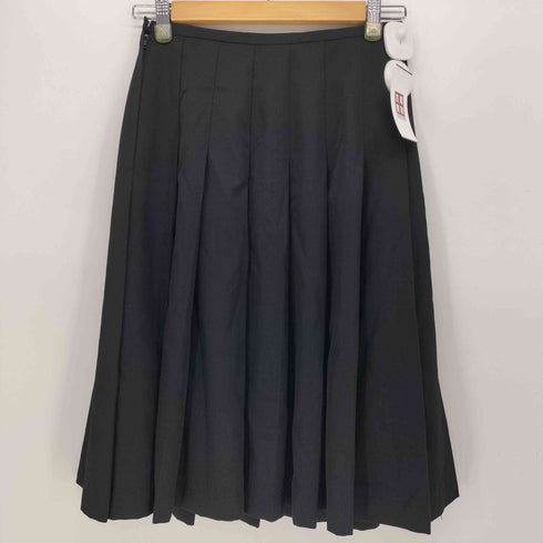 ローブドシャンブルコムデギャルソン robe de chambre COMME des GARCONS 01SS ウール ギャバ織り タック フレア プリーツ ミドル スカート レディース JPN:M