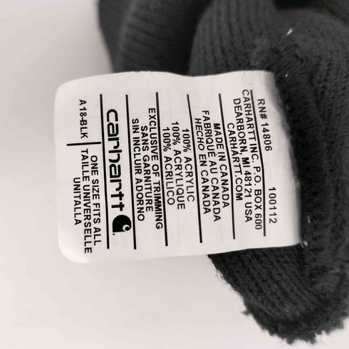 カーハート Carhartt ACRYLIC WATCH HAT ニットキャップ メンズ ONE SIZE