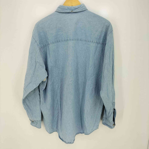 LA LOVING Tuolumne Band Of Me Wuk 刺繍 デニム ボタンダウン L/S シャツ メンズ