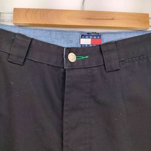 トミーヒルフィガー TOMMY HILFIGER 90S T/C ツイル ボタンフライ ワーク チノ パンツ メンズ 34/32