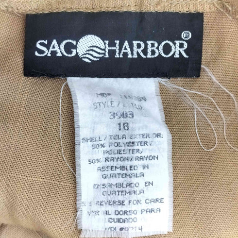 サグハーバー SAG HARBOR ポリレーヨン 2タック ショーツ メンズ 18