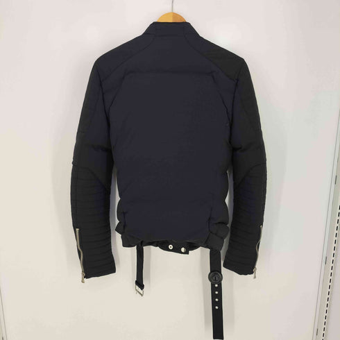 バルマンパリ BALMAIN PARIS 13aw Biker Down バイカー ダブルライダース ダウンジャケット メンズ FR:46