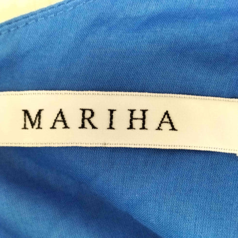 マリハ MARIHA ミューズのドレス ノースリーブ フリルワンピース レディース 38