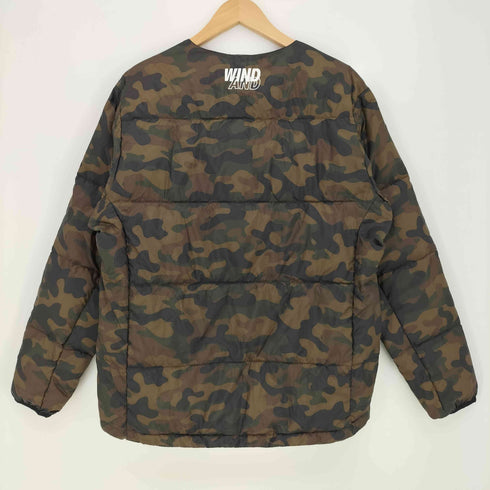 ウィンダンシー WIND AND SEA 26ss コラボ INNER DOWN カモフラージュ インナーダウン ジャケット メンズ JPN:M